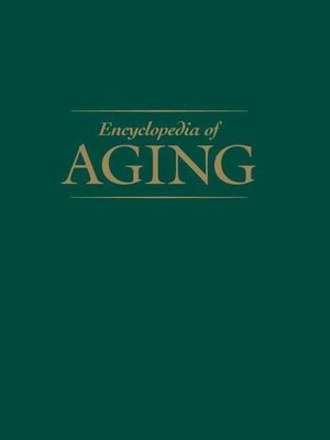 cover image of Encyclopedia of Aging